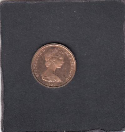 Beschrijving: 1 Cent FERN LEAF  